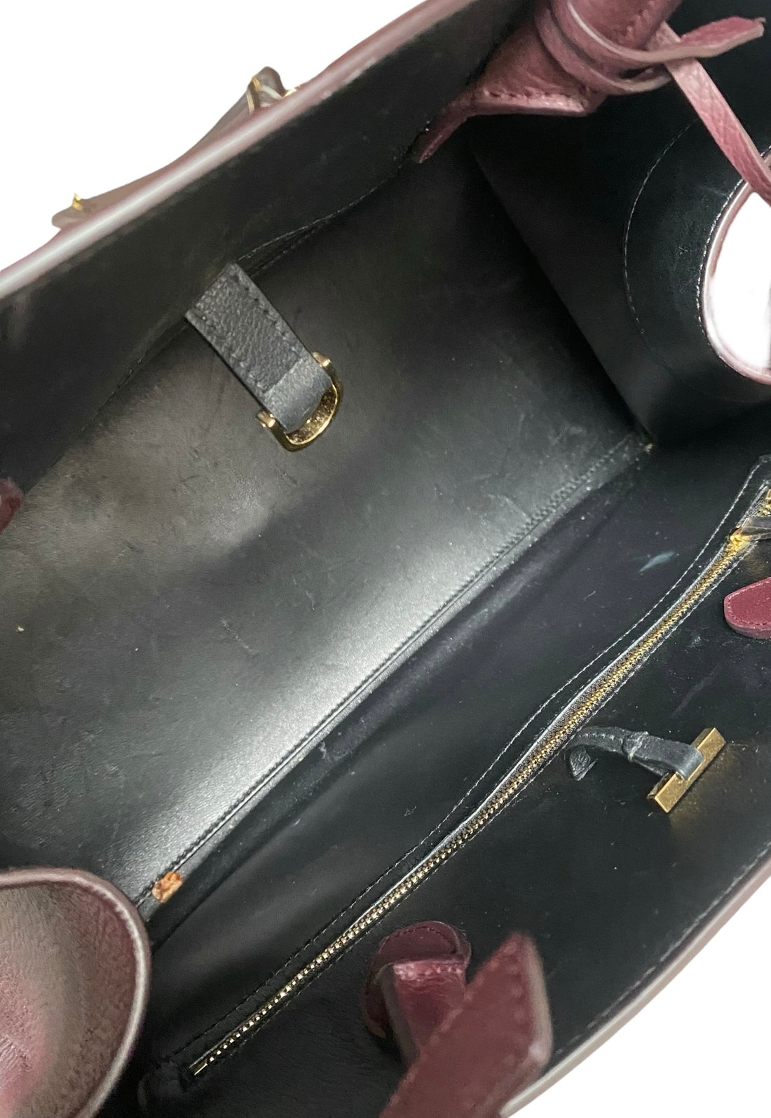 Ferragamo Dark Baloro Large Hug Bag