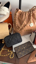 Chanel Vintage 1991 Black Mini Tassel Bijoux Camera Bag