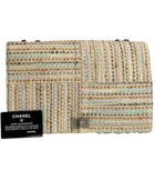 Chanel Vintage Multicolour Tweed Re-issue 2.55