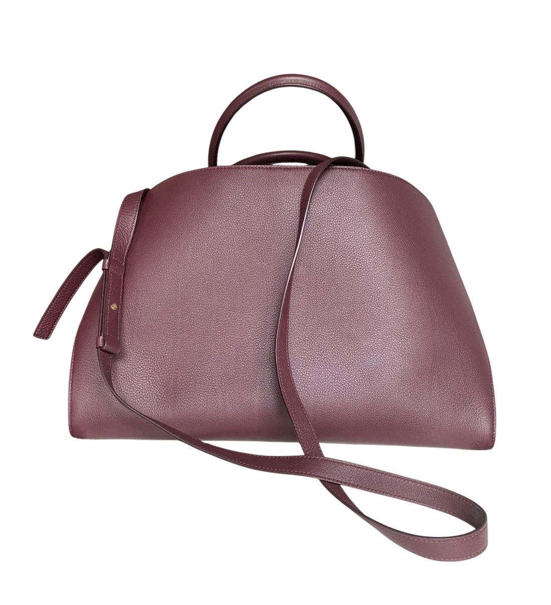 Ferragamo Dark Baloro Large Hug Bag