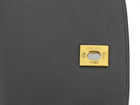 Chanel Black Vintage 1991 Quilted CC Turn Lock Flap Shoulder Bag