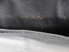 Chanel Black Vintage 1991 Quilted CC Turn Lock Flap Shoulder Bag
