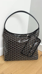 Goyard Black Goyardine Boheme Tote Bag