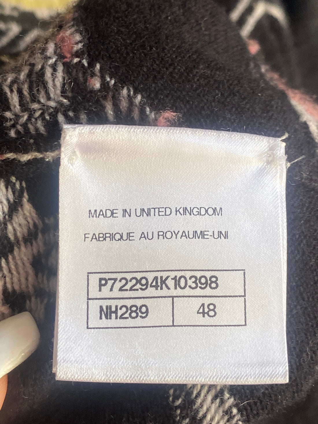 Chanel 2022 Cashmere Lucky Symbols Zip Hoodie Sweater - FR48 / XL