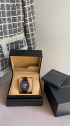 Bvlgari Black Carbongold 38mm Chrono BB38CLCH Roma 1884 Edition Watch