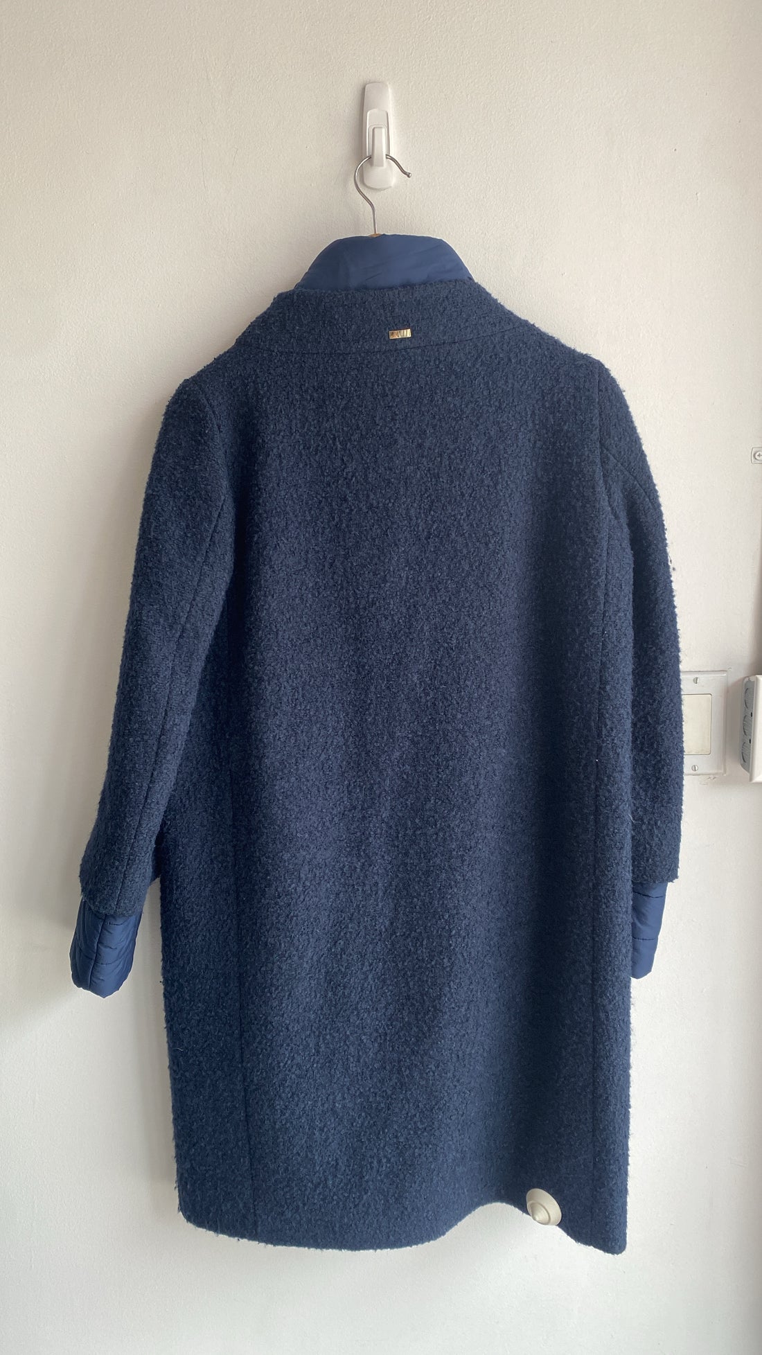 Herno Blue Boucle Coat