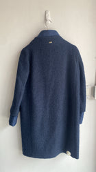 Herno Blue Boucle Coat