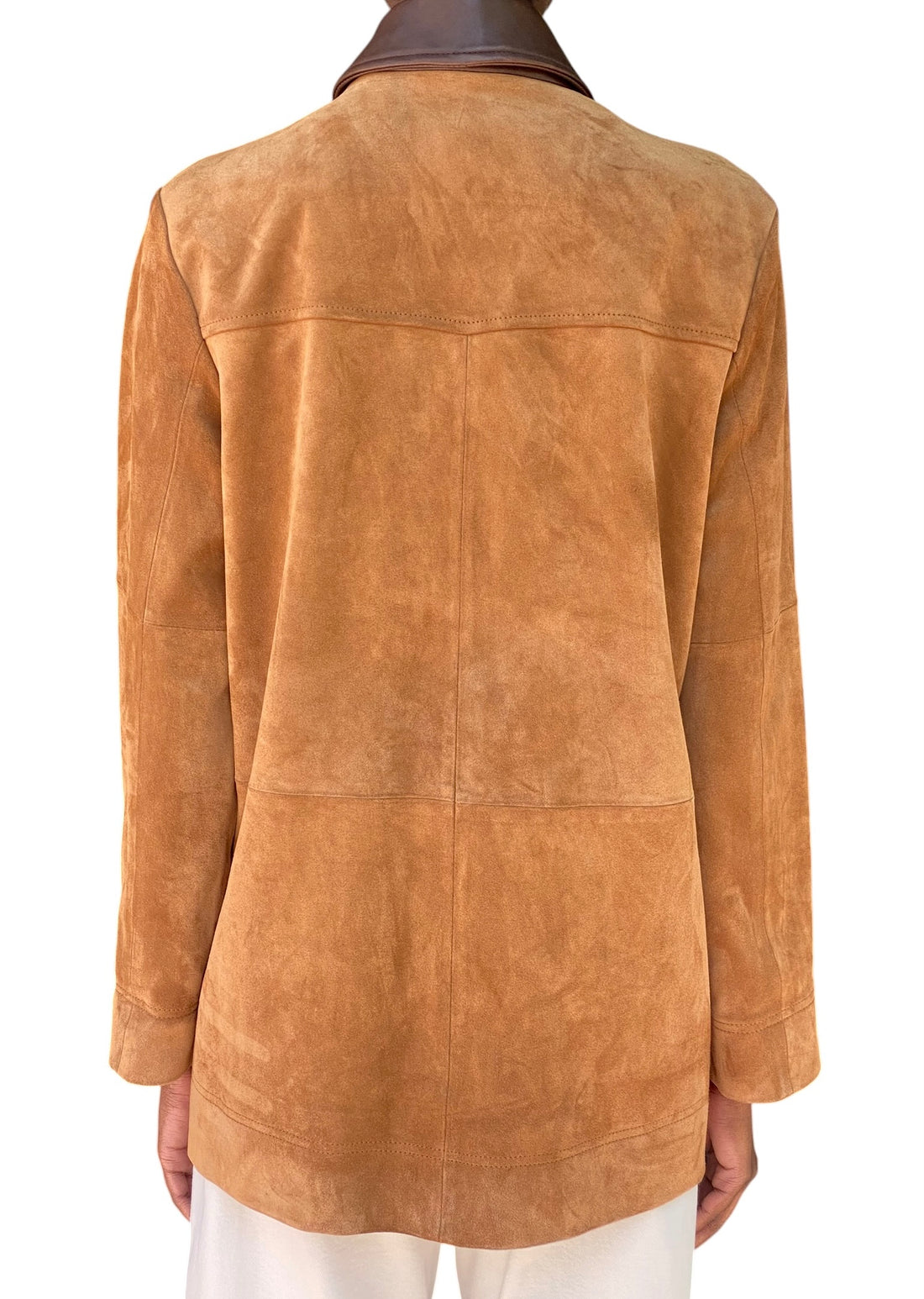 Veronica Beard Brown “Andrea” Suede Jacket - S