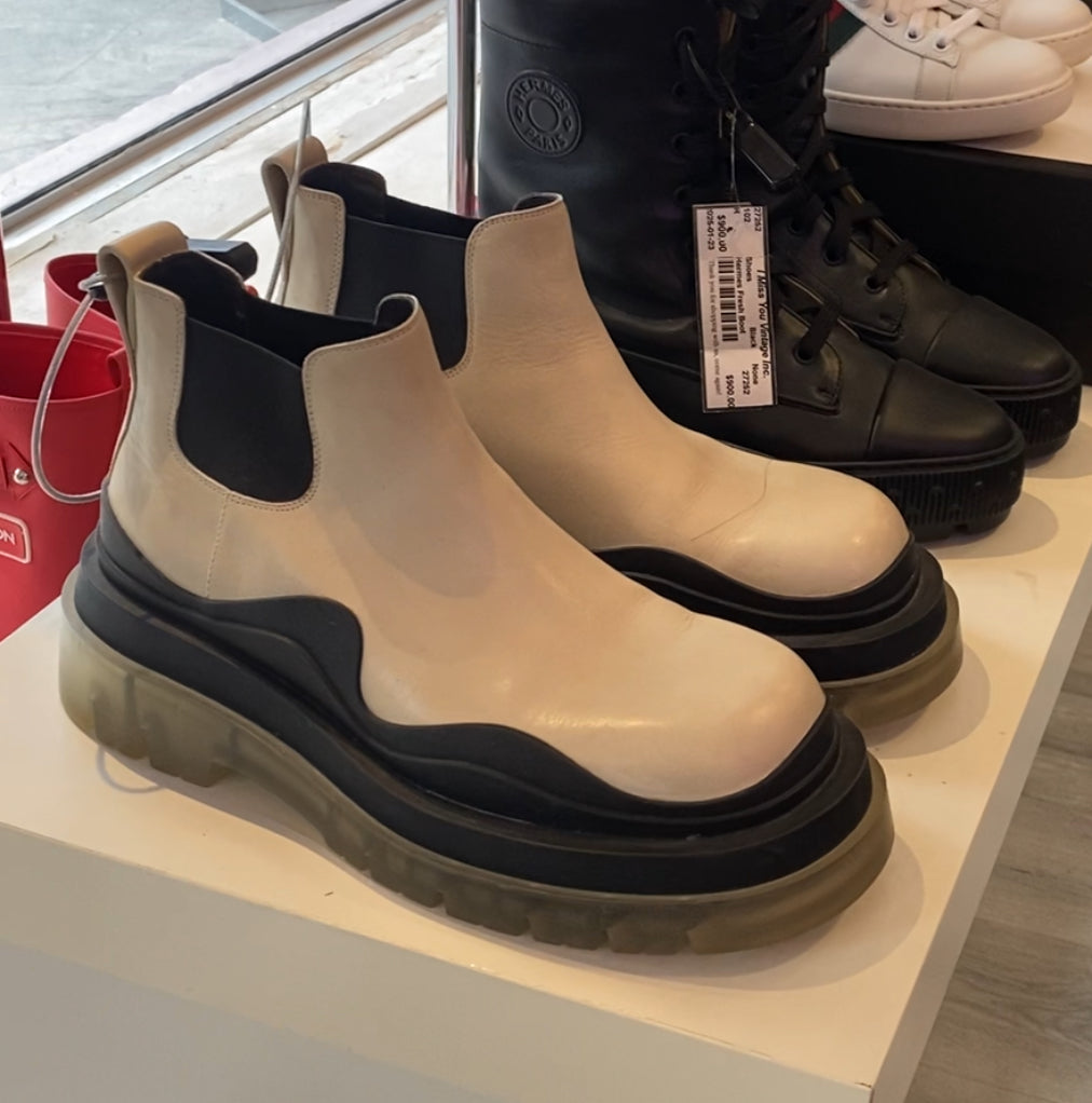 Bottega Lugg Ankle Boots
