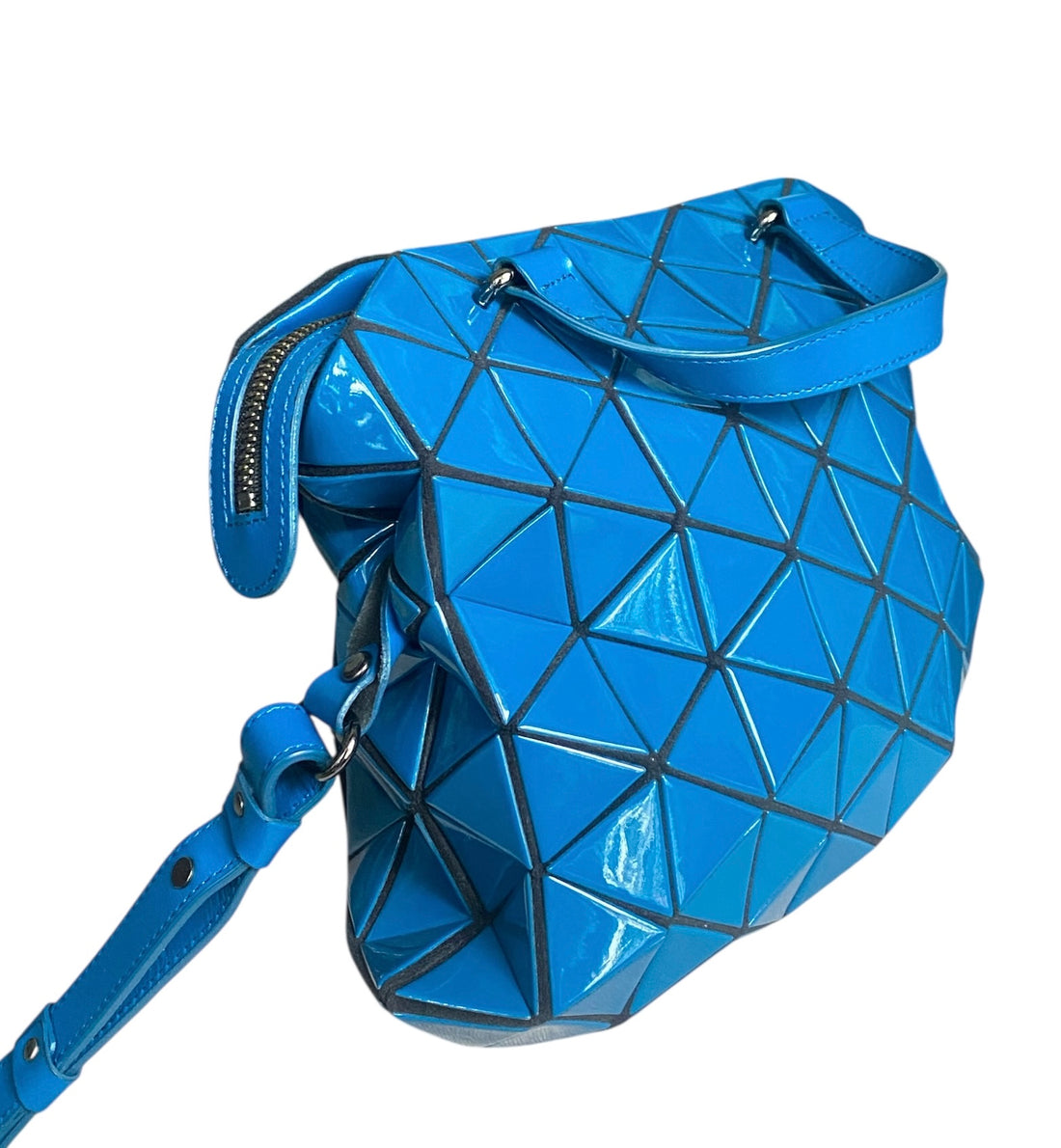 Issey Miyake Blue Bao Bao Crossbody Bag