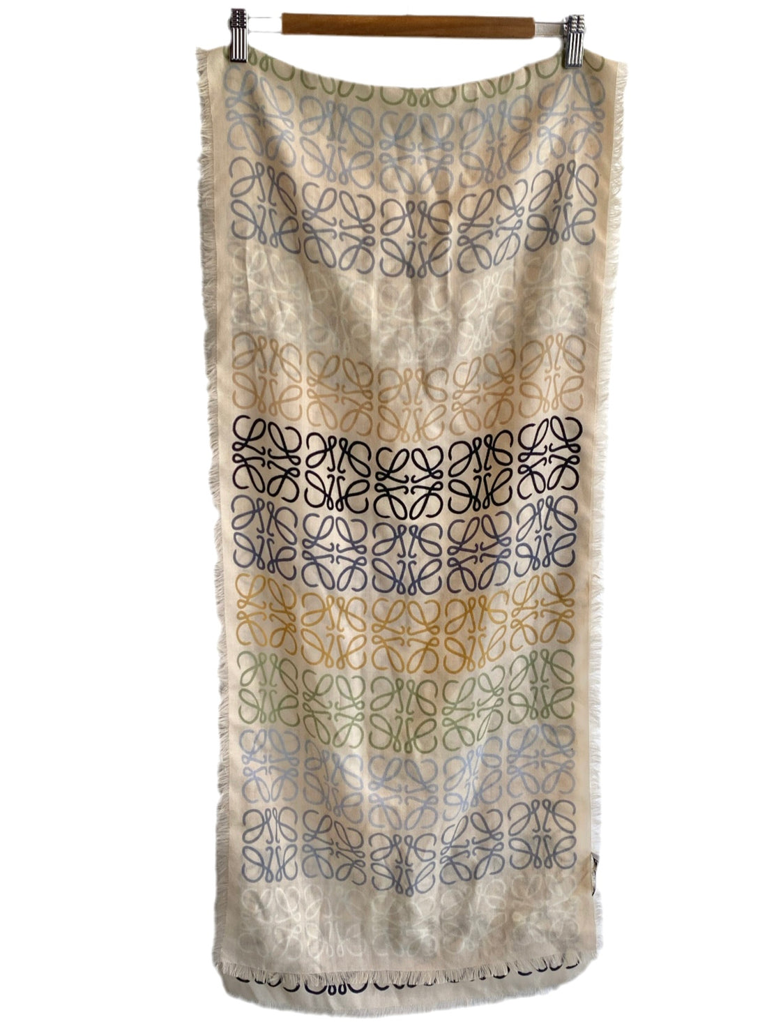 Loewe Anagram Logo Scarf