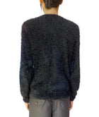 Comme Des Garçons Black Fuzzy Cardigan - L