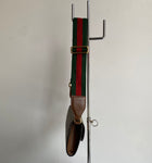 Gucci 1995 Monogram Horsebit Flap Bag