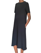 The Row Black Robi Dress - XS