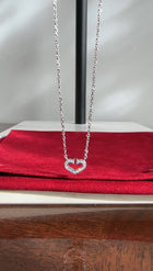 Cartier 18k White Gold Diamond C de Cartier Pendant Necklace