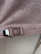Gucci Tom Ford Pink Glitter Polo  - M / US 6