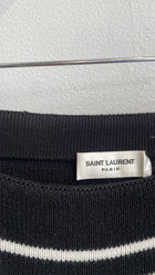 Saint Laurent Striped Knit Longsleeve - M