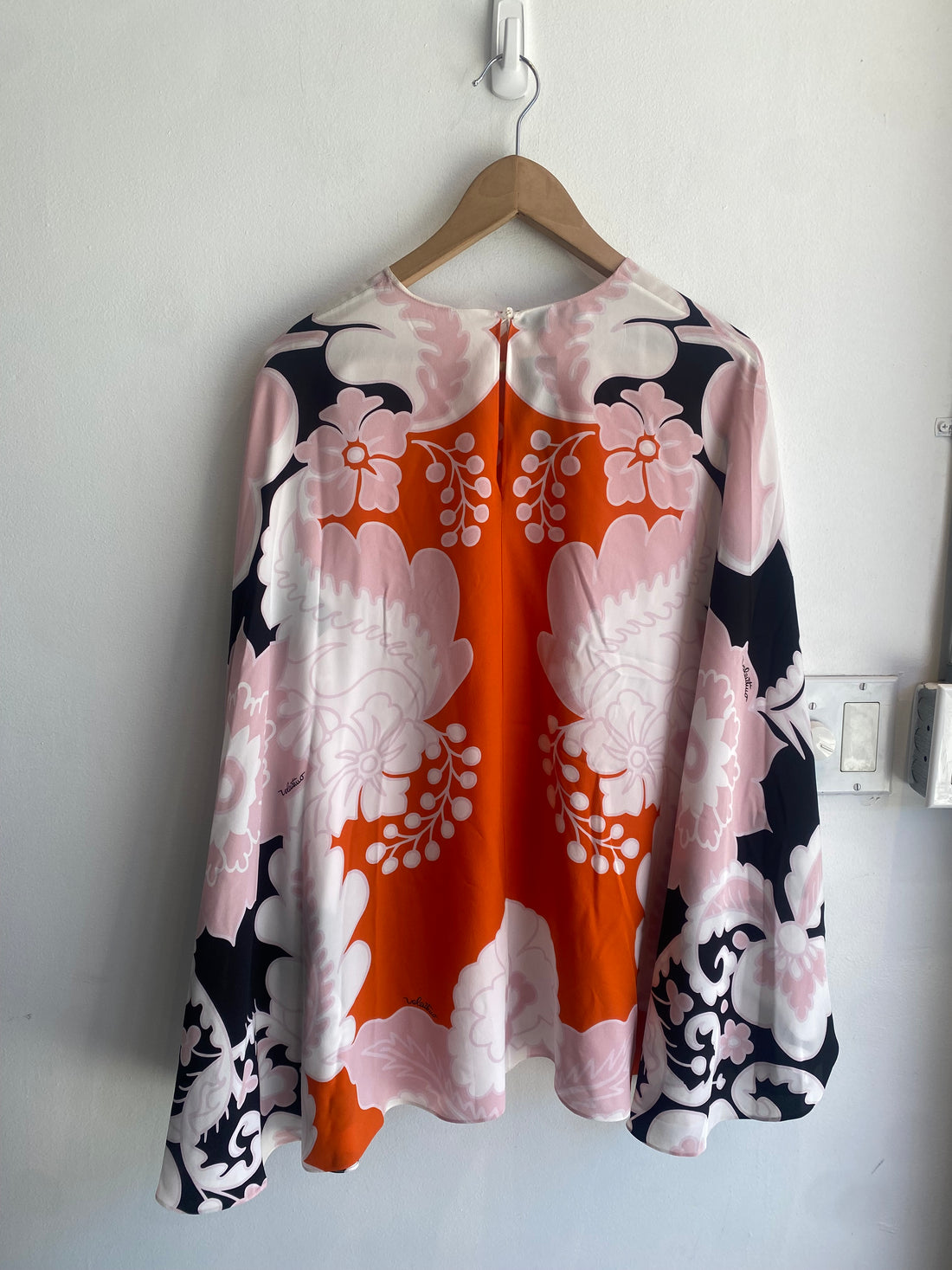 Valentino Floral Printed Long Sleeve Top - 42