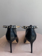 Jimmy Choo Lark 100 Pearl Booties