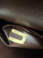 Chanel Vintage 1989 Chocolate Brown Lambskin Small Double Classic Flap Bag GHW