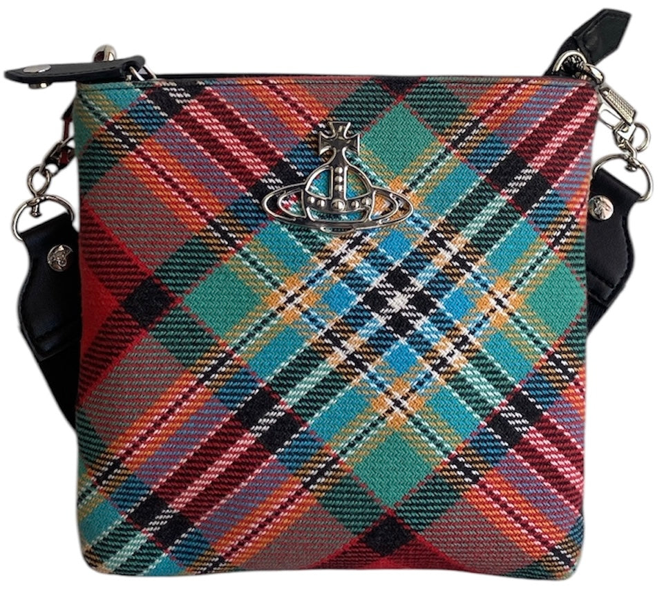 Vivienne Westwood Tartan Crossbody Bag