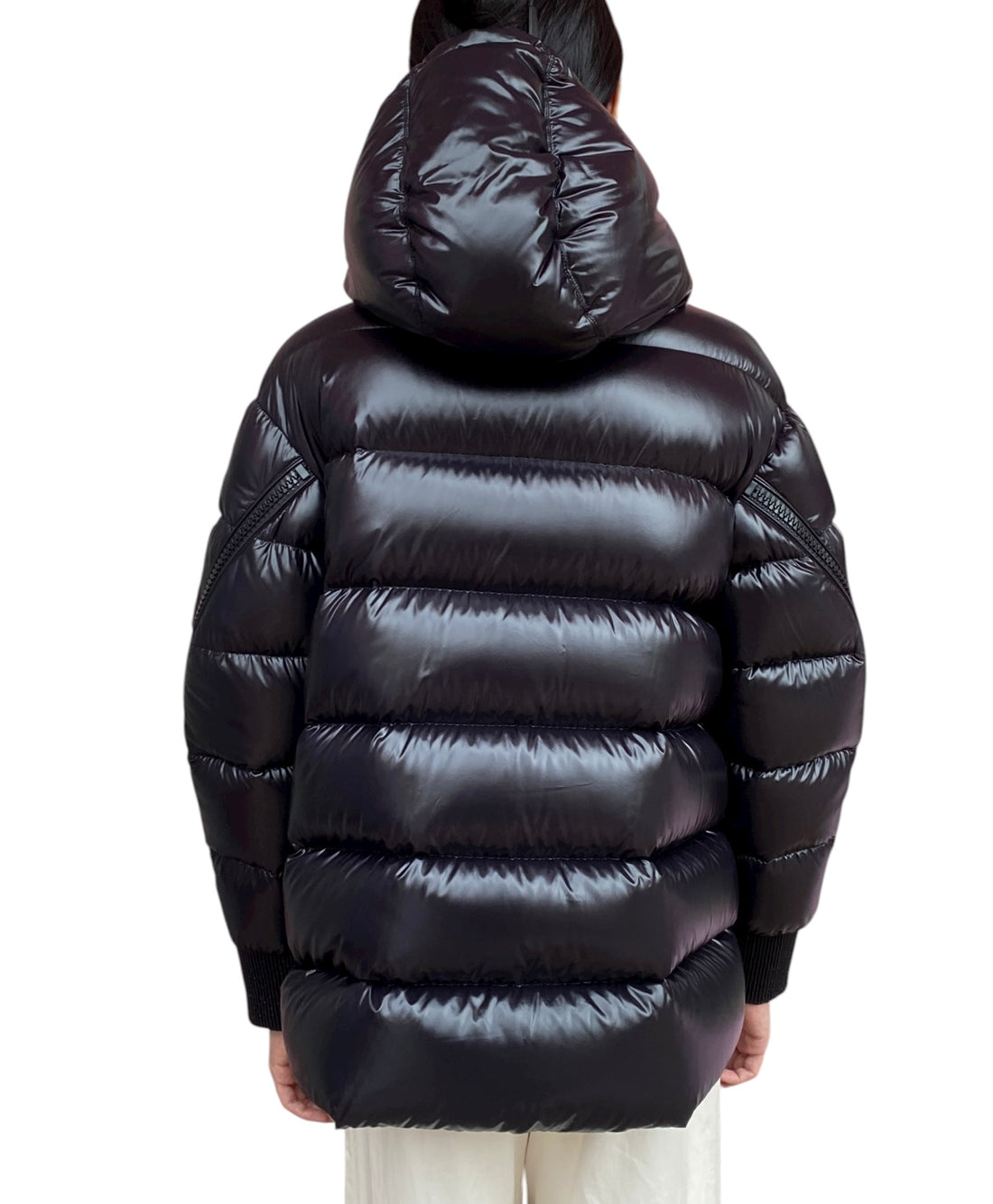Moncler Black Liriope Puffer Jacket - 2 / M / US 6-8