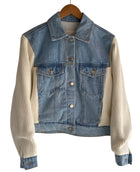 Maje Combo Jacket - 38
