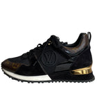 Louis Vuitton Brown Monogram ‘Run Away’ Trainers