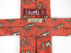 Hermes Vintage Silk Twill Pattern Tie