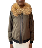 Mackage Green Dixon Men’s Bomber Jacket - S / US 6