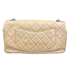 Chanel Beige Lambskin Icons Secret Label Shoulder Bag