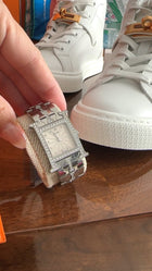 Hermes Diamond H Heure Bracelet Watch HH1.230