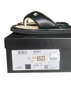Chanel Black CC Logo Flip Flop Sandals - 37