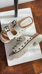 Christian Dior Diorquake Ivory Leather Clog Sandals - 37