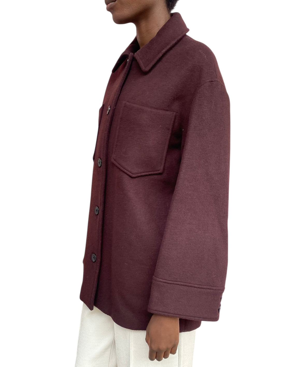 Samsøe Samsøe Plum Dione Overshirt Jacket - M