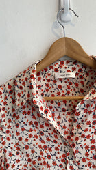 Anine Bing Red Floral Shirt - XS