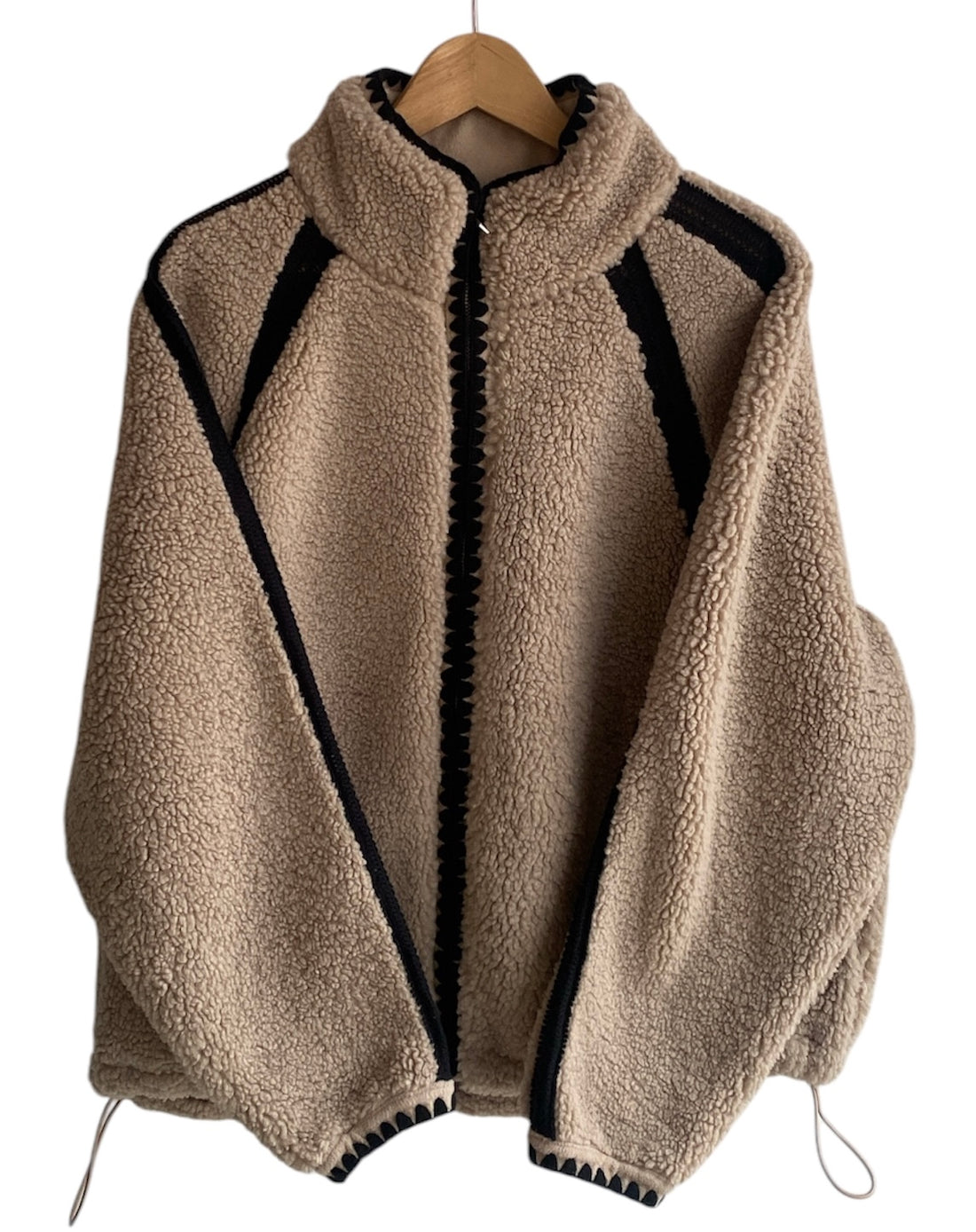 UGG Cutout Lace Fuzzy Jacket