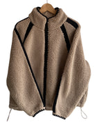 UGG Cutout Lace Fuzzy Jacket