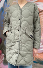 Canada Goose Army Green Elgin Quilted Reversible Down Coat - S