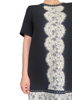Lanvin Lace Embroidered Shift Dress - FR 40 / US 6-8