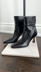 Emme Parsons Black Glove Leather Ankle Boots - 37
