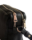 Prada Black Daino Leather Crossbody Camera Bag