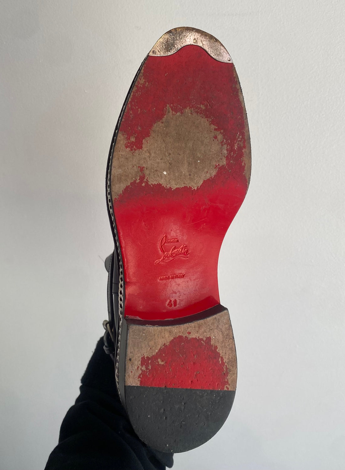 Christian Louboutin Black Chelsea Boot