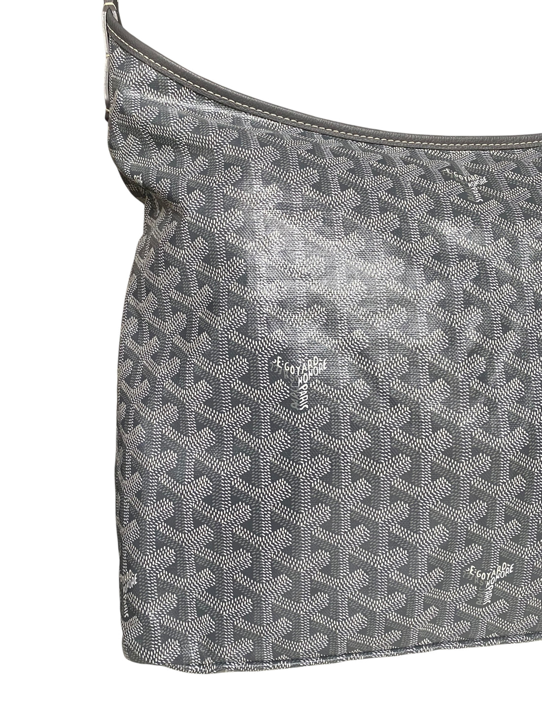 Goyard Grey Goyardine Boheme Tote Bag