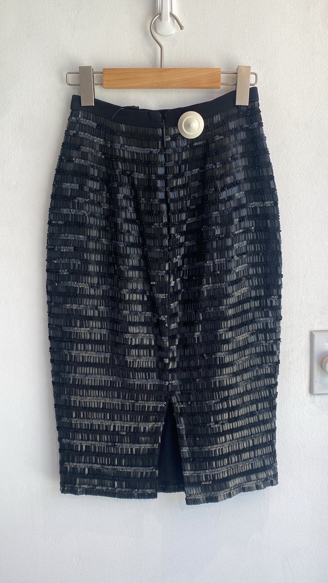 Burberry Sequin Pencil Skirt