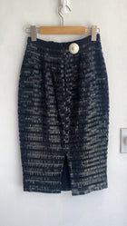 Burberry Sequin Pencil Skirt