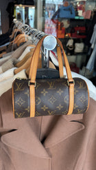 Louis Vuitton Monogram Papillon 19 Mini Roll Bag