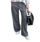 Brunello Grey Wide Leg Monili Pant - S