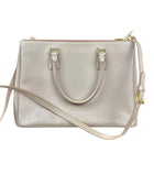 Prada Nude Saffiano Large Galleria Tote Bag