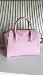 Givenchy Pink Leather Small Antigona Bag